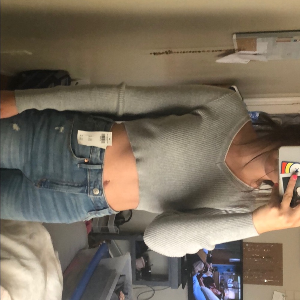 v- neck cardigan